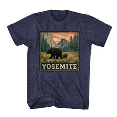 Yosemite National Park Shirt Half Dome Souvenir Shirt Stamp Outdoor Wildlife Tee