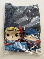 Marvel Collector Corps 2XL Shirts Captain America & Black Panther Funko Sealed!