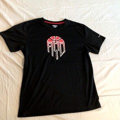 And1 Men’s T-Shirt Large Black Red Graphic Streetwear Stop Sweating Me Pullover