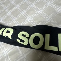Nike World Tour Long Sleeve Shirt (Medium) Black Glow In The Dark