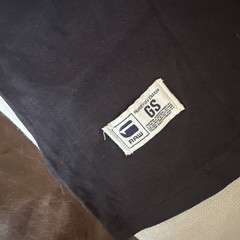NWT G-Star Raw Felt Applique Logo Slim T-Shirt XXLarge Organic Cotton