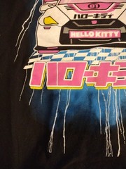 Sanrio Hello Kitty Tokyo Speed BLACK T-Shirt Size Large