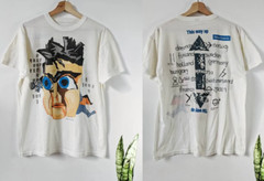 2 sides Peter Gabriel 1987 Merch This Way Up Shirt White Unisex S-5XL