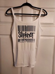 Slipknot Bar Code Shirt Tank top slipknot shirt numetal For Crop Top Add Note