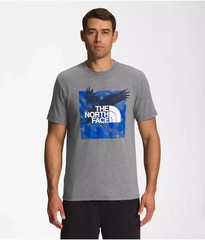 The North Face Men’s Short Sleeve Americana Tee – TNF Medium Grey, Q2(D27T)