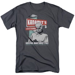 The Twilight Zone Kanamits Diner Licensed Adult T-Shirt