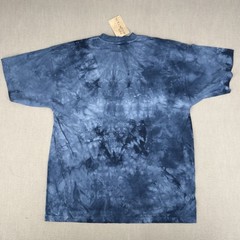 90’s The Mountain Shirt Men XXL Train Engine Ted Blaylock Tie Dye Locomotive