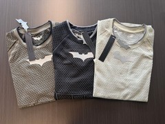 US YOUNGLA Batman Men’s Skinny T-Shirt Jogger Sports Quick Drying Short Sleeves