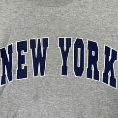 Gemrock Shirt Mens XL Gray New York Graphic Tee Crew Neck Cotton City Logo