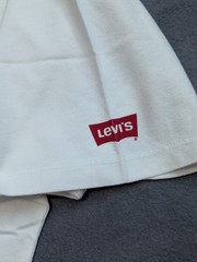 Levi’s oasis Union Jack Logo Band Shirt Mens XL White