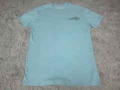 Reel Life Shirt Mens Medium Short Sleeve Graphic Print Logo Crew Neck Cotton