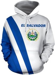 El Salvador Unisex 3D Hoodie All Over Print Unisex Hoodie, 3D Hoodie Gift