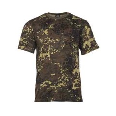 Mil-Tec German Army Flecktarn Camo Military 100% Cotton T-Shirt S-3XL Free Ship!