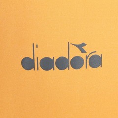 diadora Tech Run Crew Co Crew Neck Short Sleeve Athletic T-Shirt Mens Orange Cas