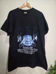 Vintage Size XL Phi Beta Sigma 1914 Tshirt Fraternity Fruit Of The Loom