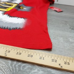 NWT Holiday Time Men’s Red Santa Suit Looking Short Sleeve T-Shirt Size Large