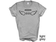 444 Angel Number Shirt, Spiritual Shirt, Mystical shirt, Manifestation Shirt.