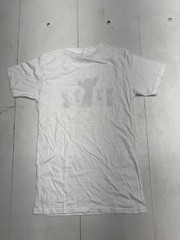Zuni Sportswear White Animal Print Short Sleeve Basic T Shirt Mens Size Small
