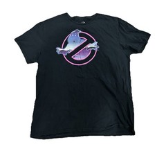 Ghostbusters II T Shirt Mens XL Black Purple Pink Logo Graphic Tee 2020 Sony