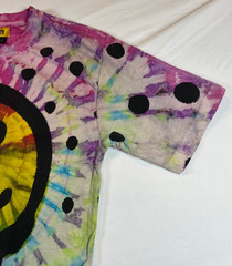 Chinatown Market x Smiley Mens Medium Big Smiley Graphic T-Shirt Tie Dye Spotted