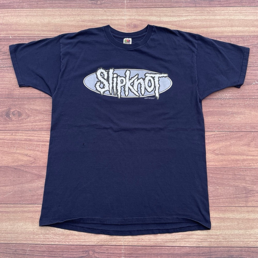 Vintage 1999 Slipknot Don’t Ever Judge Me Double Sided Men’s Sz 2XL Navy Tee Y2K