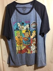 Justice League America DC Comics XL T Shirt Superman/Bat Man/Wonder Woman