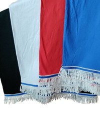 4 Large Men Hebrew Israelite Shirts w/Fringes (Made to Order)