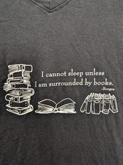 Lat Men’s Black Book Lover Oversized Cotton Short Sleeve T-Shirt Sleep Shirt XL
