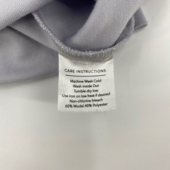 Mizzen Main T Shirt Mens Extra Large Light Purple Gray Modal Athletic Stretch