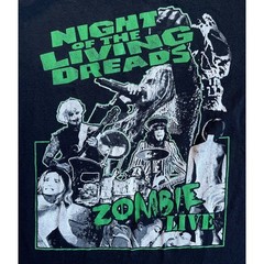Rob Zombie Night of the Living Dreads 2021 Tour T-Shirt Black Green Mens Medium