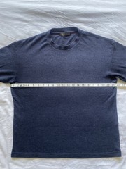 Loro Piana Philion T-Shirt Chasmere & Silk Size Large Ombre Blue (NWOT) ~$1,5700