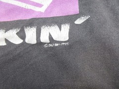 Vintage 90s Bad Boy Club Smokin Smoking Single Stitch T-Shirt Grunge Faded READ