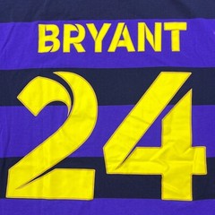 Nike Kobe Bryant 24 Mambacurial Soccer Shirt Jersey Futbol M Basketball Striped*