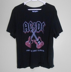 AC DC FOR THOSE ABOUT TO ROCK T-SHIRT MEN’S SZ XXL 2021 MACHINE WASHABLE IN COLD