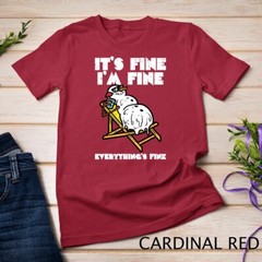 Christmas In July Snowman Melting Fine Funny Men Women Kids Unisex T-shirt
