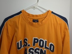 US Polo Assn Men’s Shirt Size Large T Shirt With Logo Pre-owned