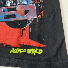 Juice Wrld x Vlone Shirt Men S Cosmic Racer Galaxy Print Double Sided Crewneck