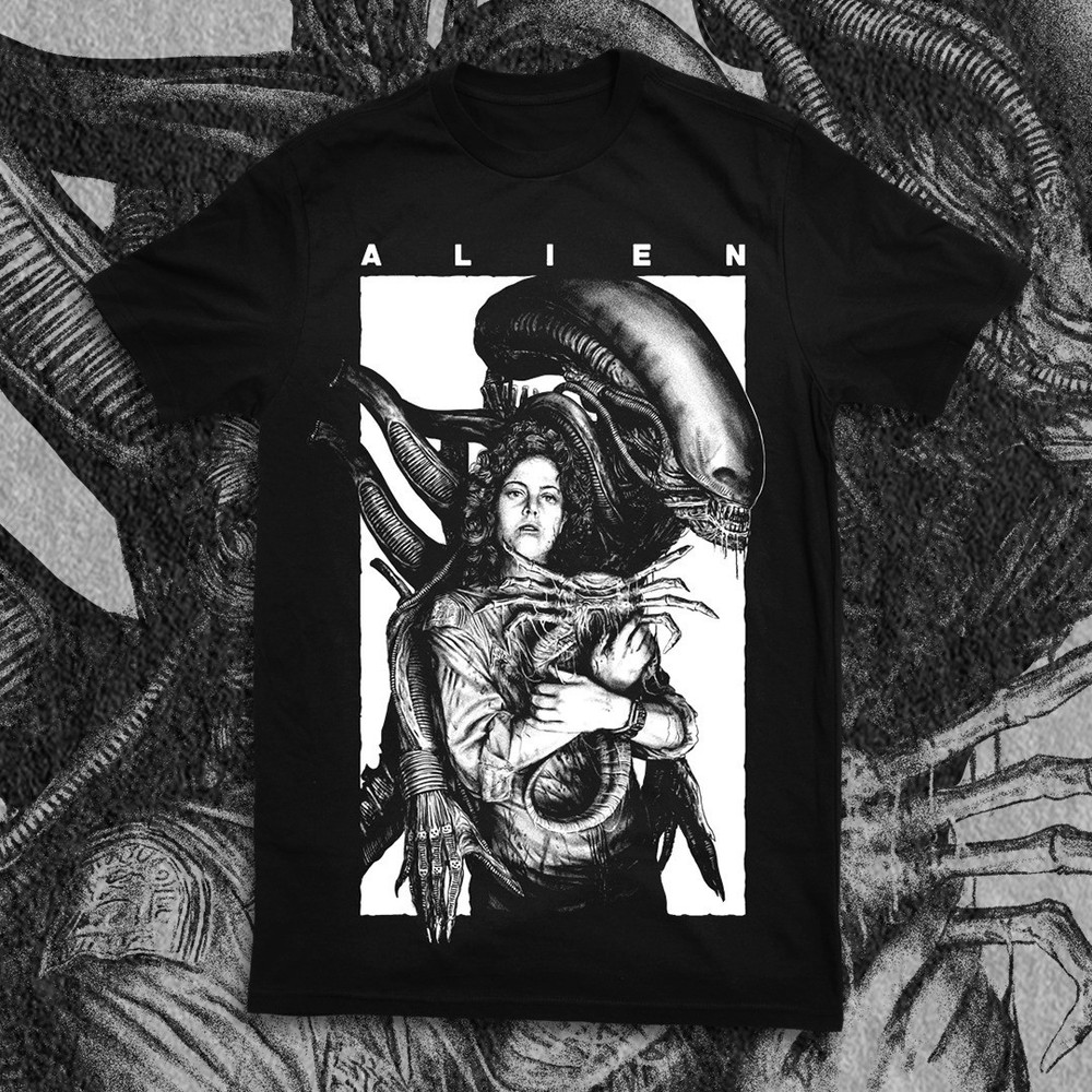 ALIEN Tee Unisex Short Sleeve Shirt S-5XL