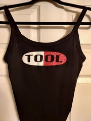 tool band Crop top pill design tool Tank top tool shirt Glitter SizexXs-2x