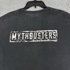 Vintage Mythbusters Plausible Shirt Unisex XL Promo Discovery Channel Y2K 2006