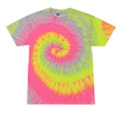 Pick a Pink Tie Dye T-Shirts Adult SM – 5XL 100% Cotton Colortone