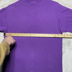 Vintage 90s Hanes Beefy T-Shirt Large (fits S/M) Workout Beach Colorful Fun USA
