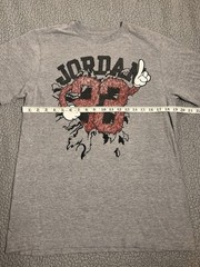 Jordan 23 T Shirt Gray And Red Mens Size Medium