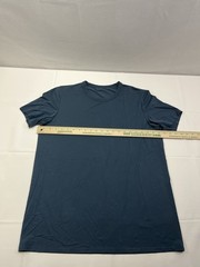 Lululemon Fundamental Short Sleeve Cotton T-Shirt Men’s Blue Size Large