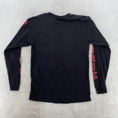 Neck Deep Long Sleeve Shirt Mens Medium Black Red Generic Pop Punk Band Tee Rose