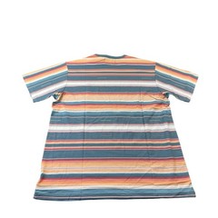 RRL Southwestern Theme Striped Multicolor Cotton T Shirt Size L NWT