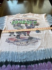 Vintage Grateful Dead Liquid Blue Hockey Tie Dye T Shirt 1994 XXL. 2XL Faceoff