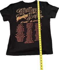 Motley Crue Live 2011 Tour T-Shirt Black Band Tee Concert Rock Graphic Men’s L