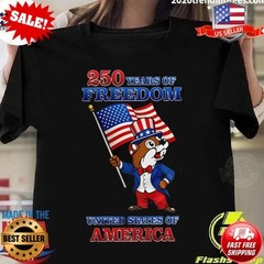 Buc-ee’s 250 Years of Freedom Shirt 1776-2026 America 250th Anniversary Tee S-5X