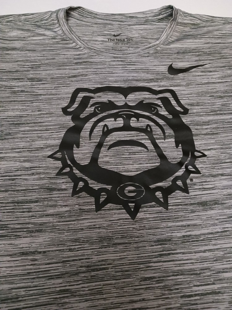 Georgia Bulldogs Dri Fit Nike T Shirt Size Large